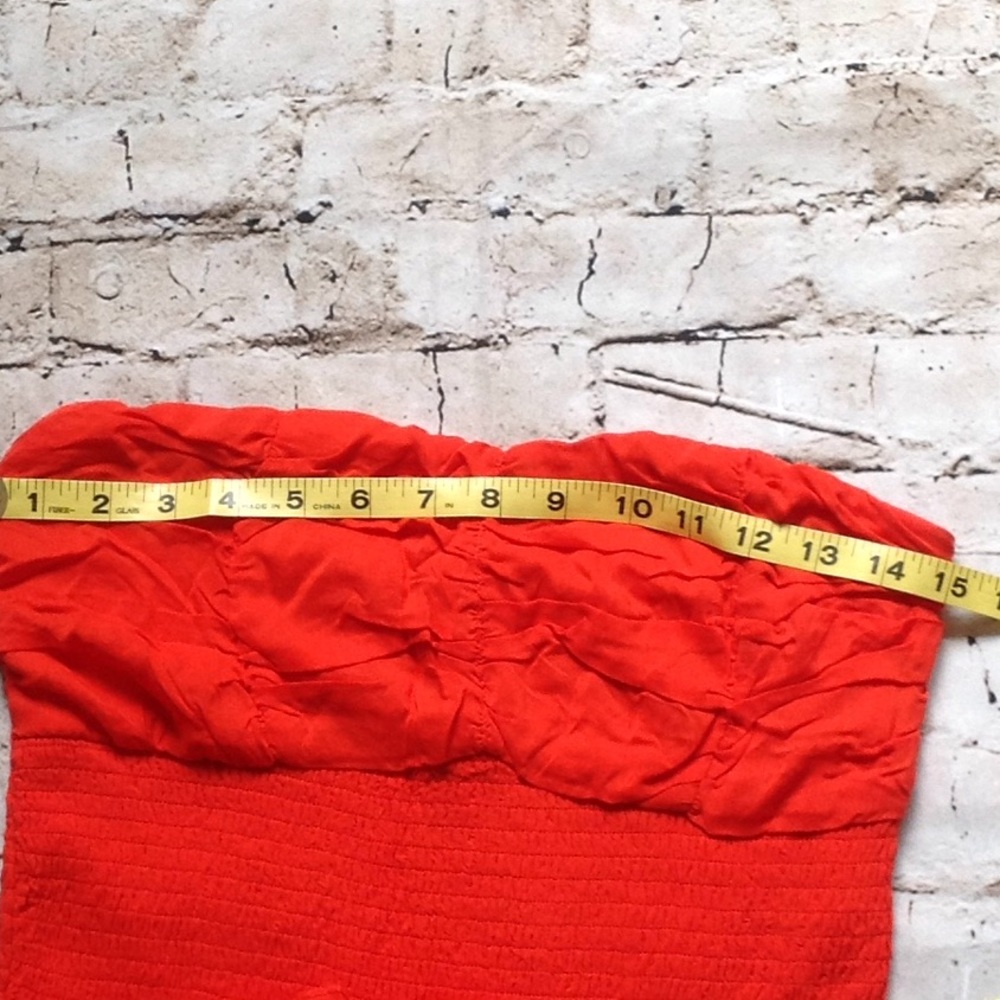2/$20 NWOT. strapless red mini dress. - Picture 9 of 9